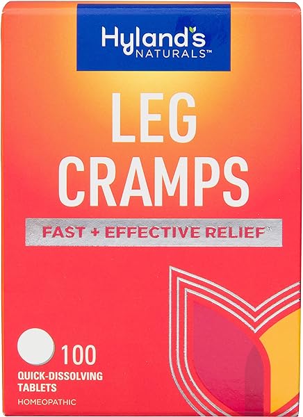 HYLAND’S LEG CRAMP TABLETS, NATURAL RELIEF OF CALF, LEG AND FOOT CRAMP, QUICK DISSOLVING TABLETS, 100 COUNT