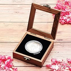 COSISO Single Walnut Wood Challenge Coin