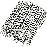 WUNDERGARDEN 100 Picchetti 150mm Ø 2,7mm di filo di acciaio GALVANIZZATI Ancore a terra Per Telo Pacciamatura