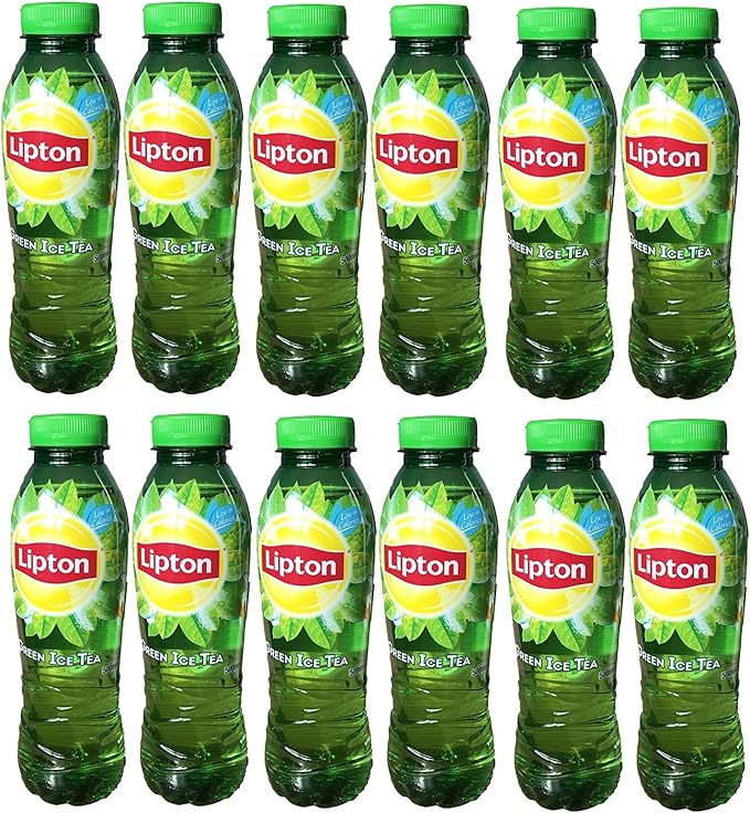 NEW LIPTON GREEN ICE TEA 500ML LOW IN CALORIES STILL SOFT DRINK WITH