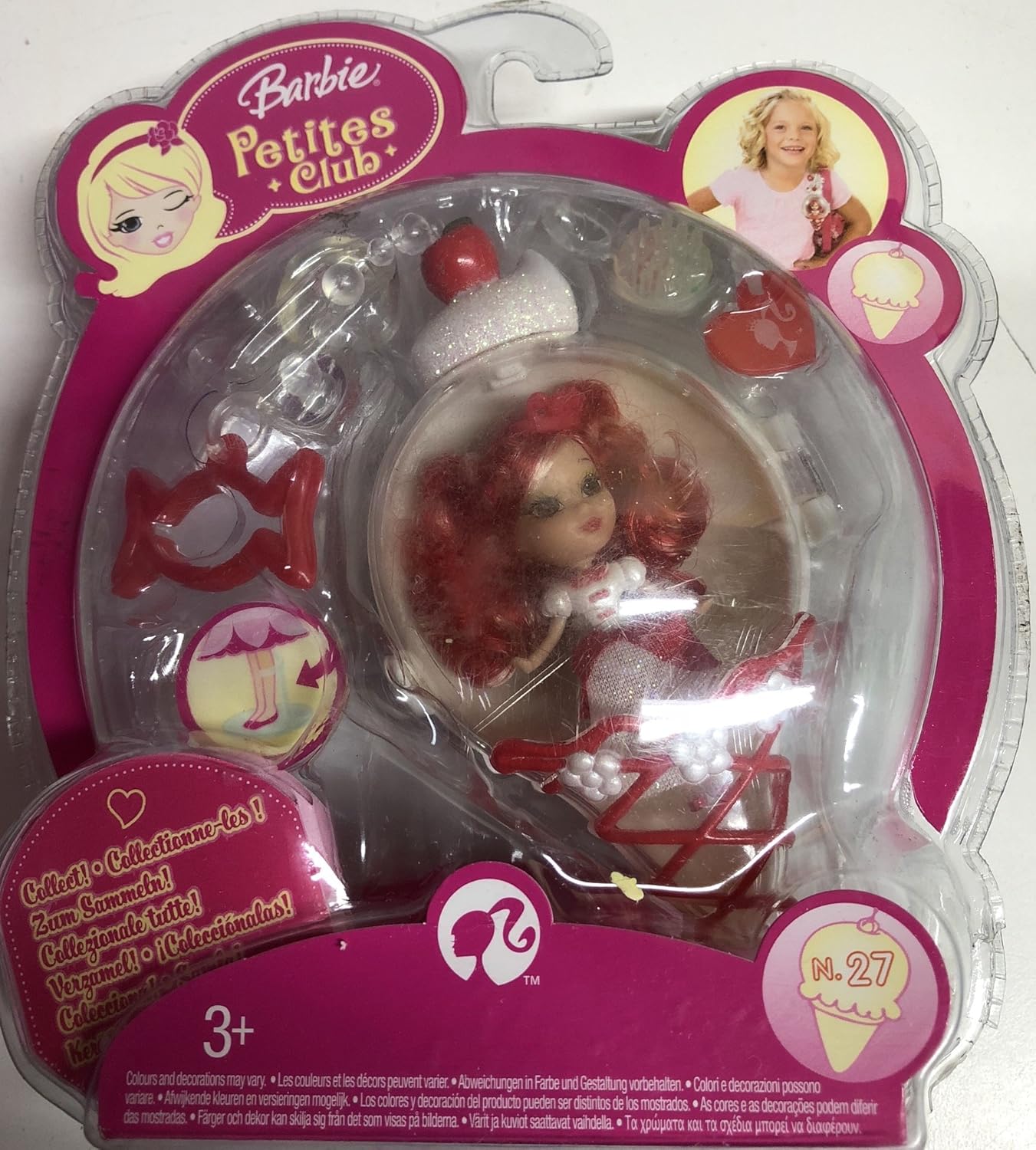 Barbie Peek-a-boo Petites Cherry Ice 