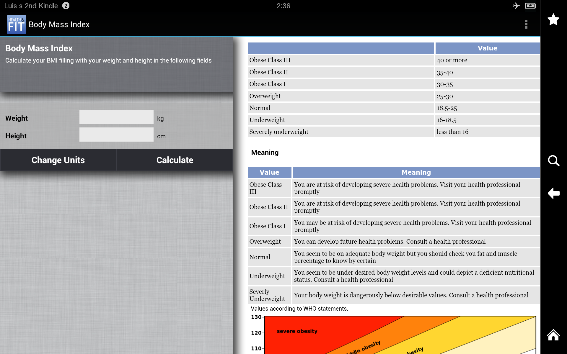Health and Fit for Android