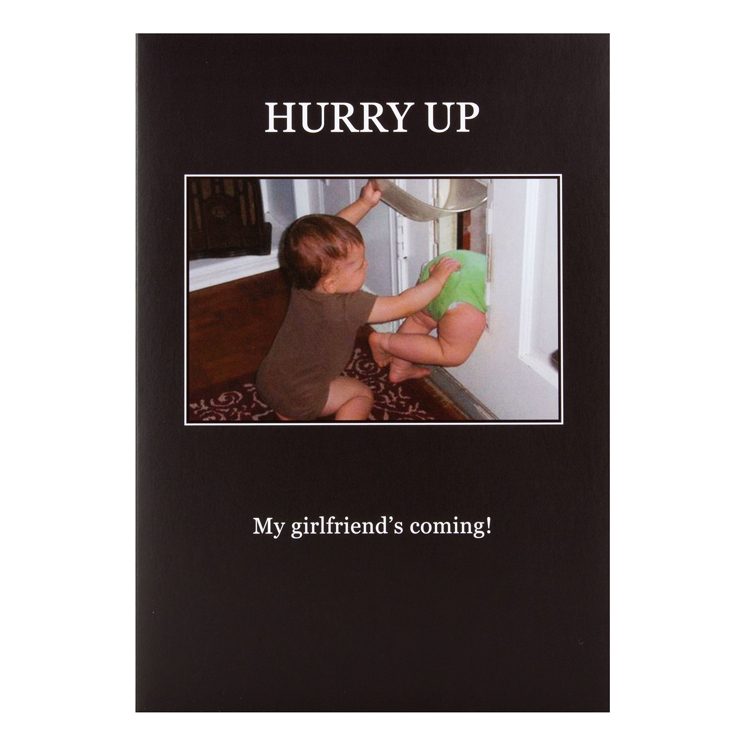 Hallmark Funny Card 'Hurry Up' - Medium