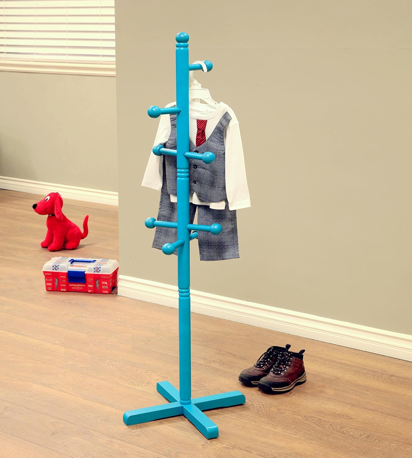 Best Frenchi Home Furnishing Kids Coat Rack, White