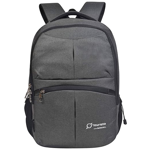 Murano Variant 31 Ltr Laptop Backpack for 15.6 inch Laptop and Polyester Water Resistance Backpack- Black