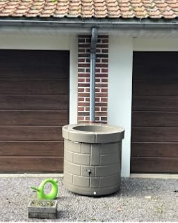 Puit Récupérateur Deau 340l Design Et Coloré Avec Robinet