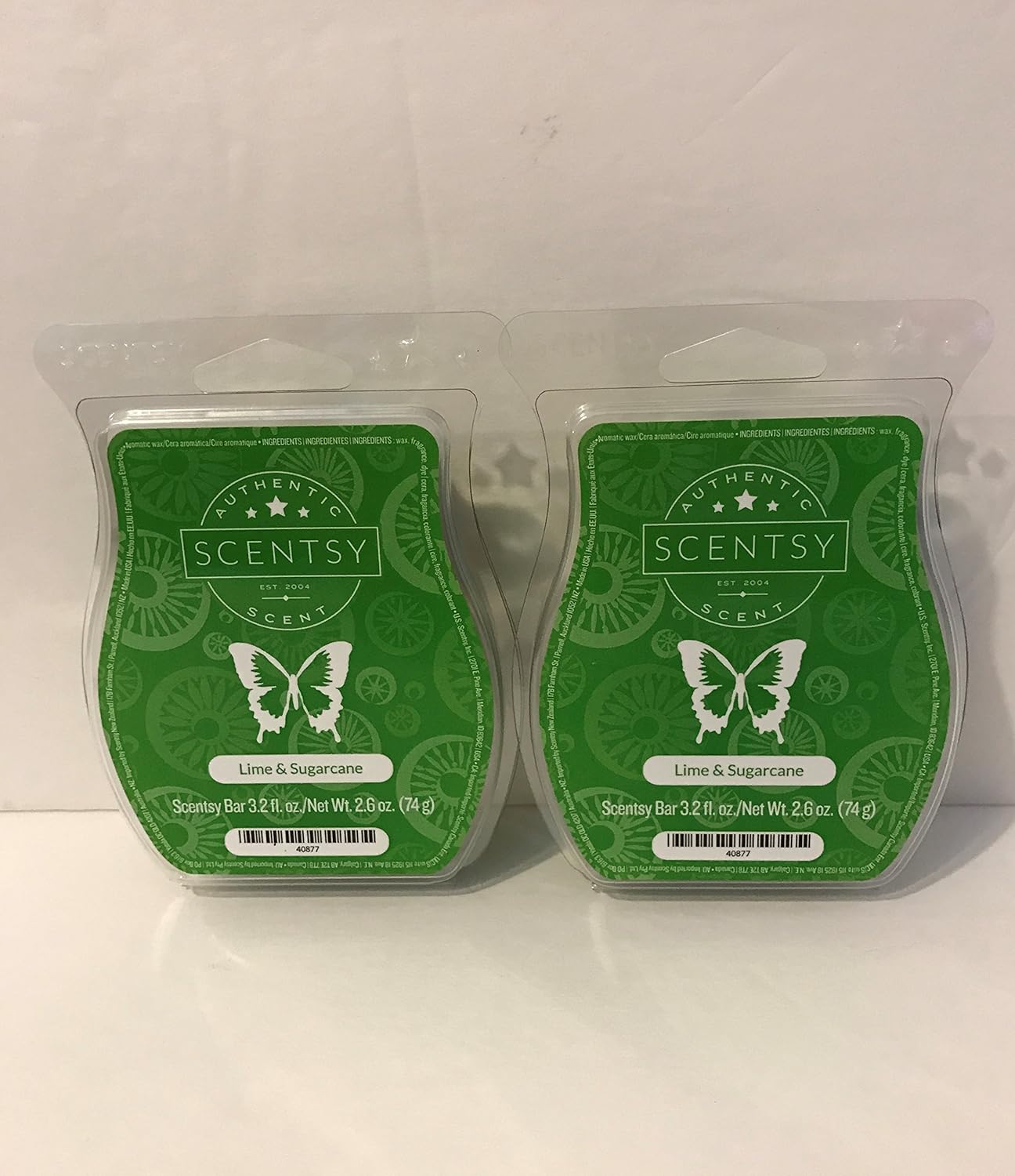 Lime & Sugarcane Scentsy Wax 2 Pack Amazon.ca Home & Kitchen