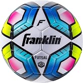 Franklin Sports Futsal Ball - Official Size Futsal Soccer Ball - Indoor and Outdoor - Size 3 Junior and Size 4 Official