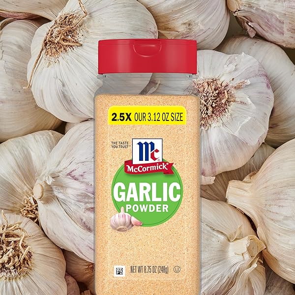 MCCORMICK GARLIC POWDER, 8.75 OZ