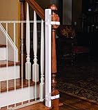 EZ-Fit Baby Safety Gate Adapter Kit - Protect Banisters and Walls - Great for Children and Pets - ONLY Includes (1) one adapter side - Please review all bullets and description prior to purchase