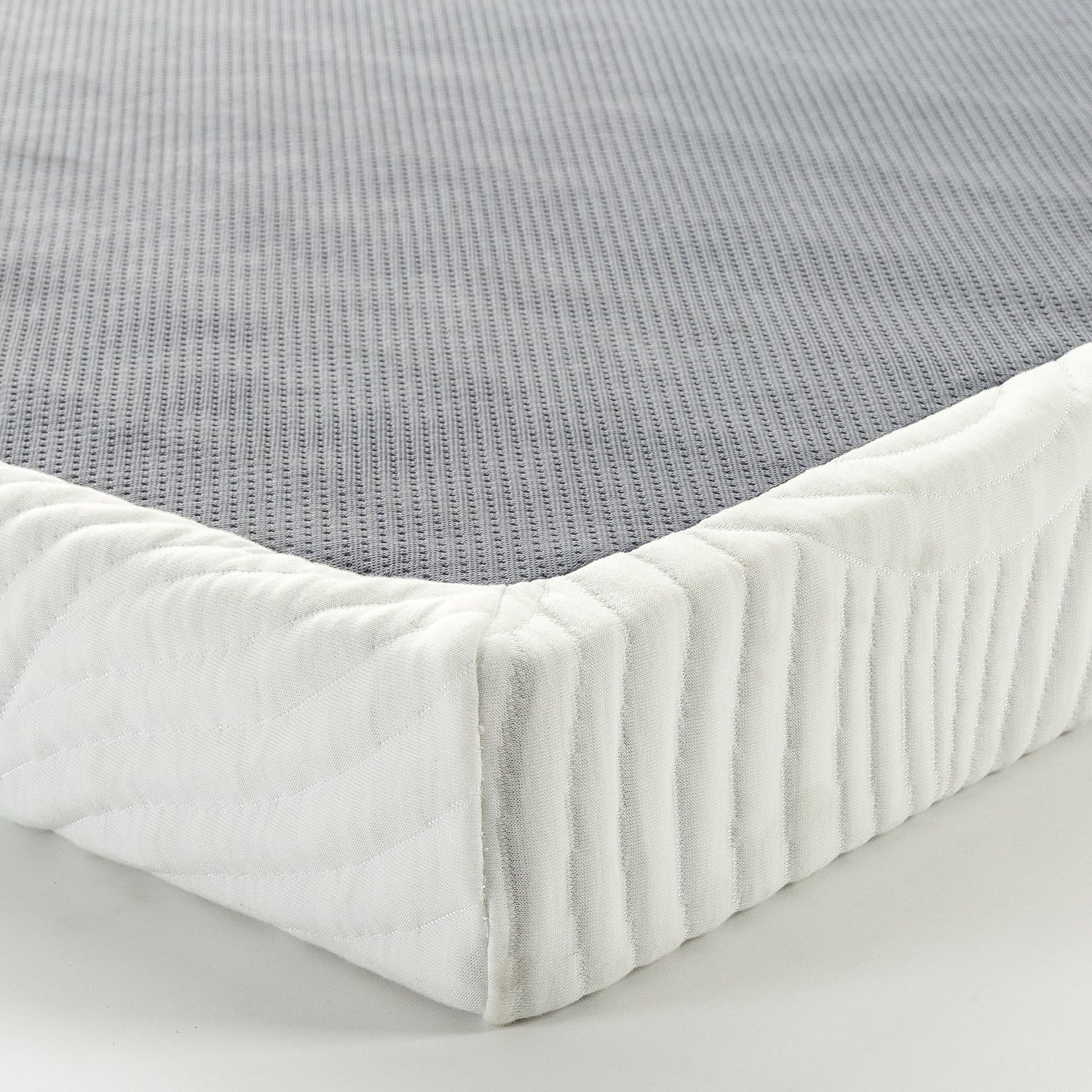 Zinus Victor 4 Inch Quick Lock Box Spring / Mattress Foundation / Built-to-Last Metal Structure / Low Profile / Easy Assembly, Queen: Furniture & Decor