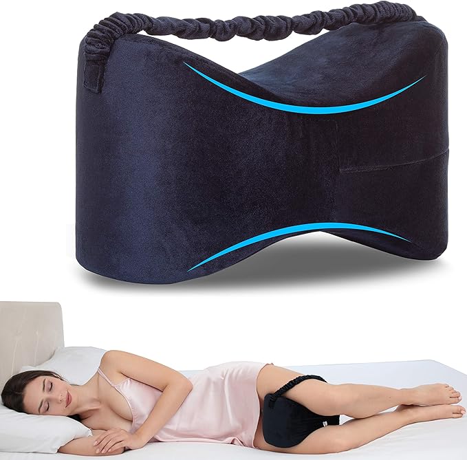 Knee Pillow for Sleeping On Side Orthopedic Leg Pillow Helps