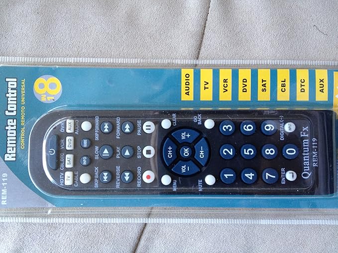 Quantum FX Universal Remote Control Quantum FX REM119 Home Audio & Theater