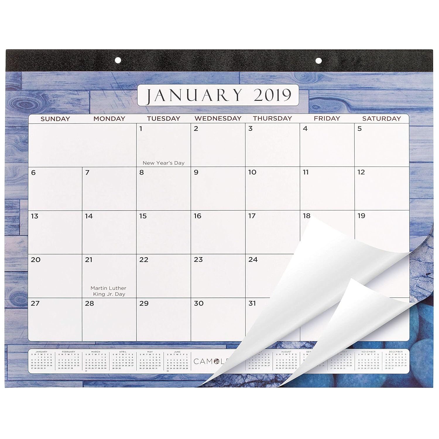 Best 2018 daily desk calendar african