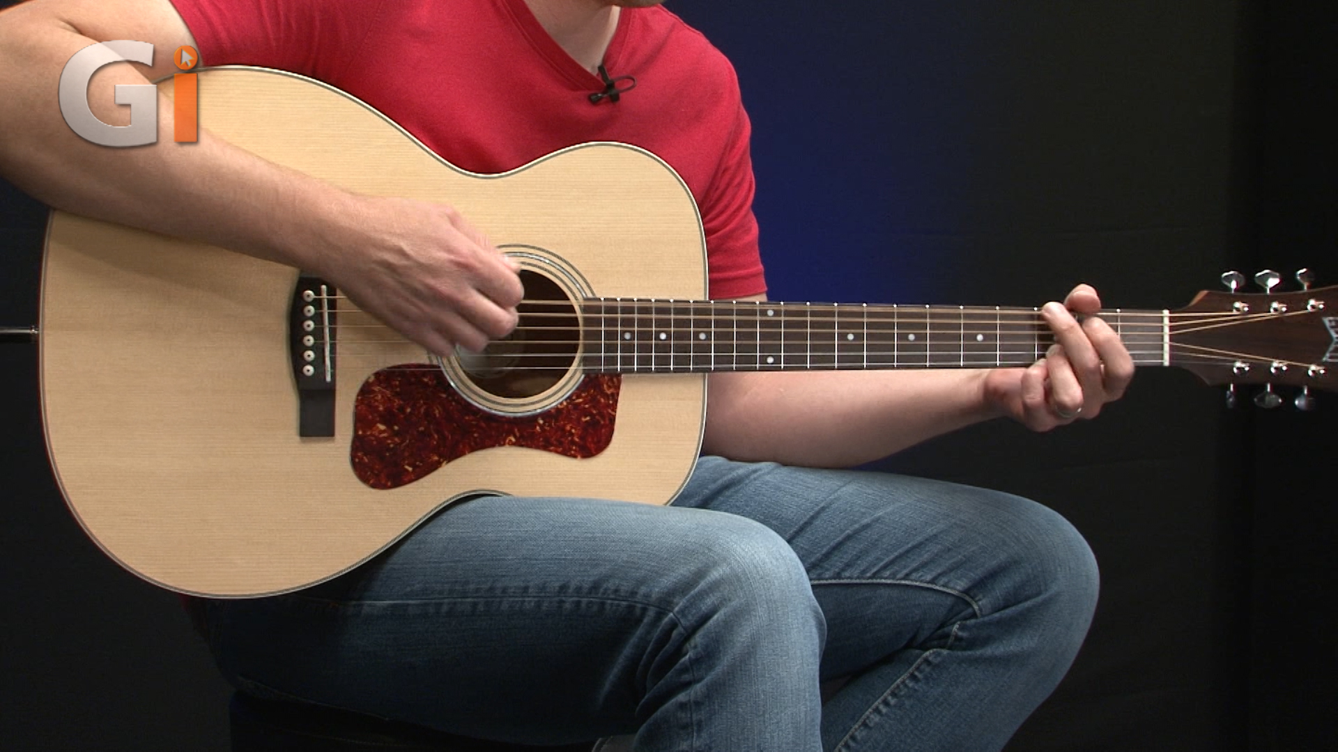 Watch Guild OM-240E Electro-Acoustic Guitar Review on Amazon Live