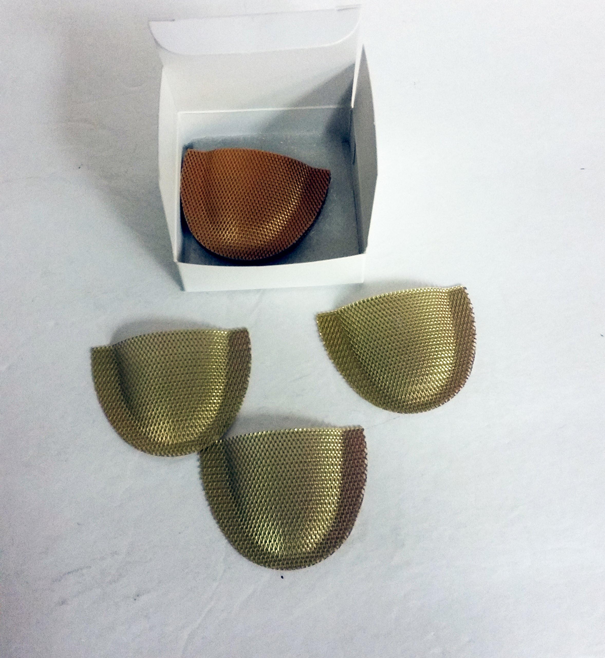 Meta Dental Products 589-085 Grid Strengtheners Gold Color (0.85mm) Aluminum Mesh Strengtheners 10/pk