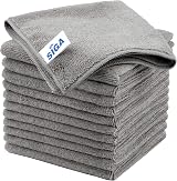 MR.SIGA Microfiber Cleaning Cloths 12 Pack 32x32 cm Grey All-Purpose