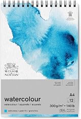 Winsor & Newton Watercolour Paper Pad A4 12 Sheets 300 g/m Cold Pressed