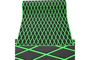 KT GuoMei 102.3" X45.2” Diamond Pattern Sea Deck Self-Adhesive Boat Flooring Eva Foam Decking Marine Non-Slip for Motorboat Fishing Boat Yach
