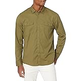 Goodthreads Men's Standard-Fit Long-Sleeve Ripstop Dobby Shirt