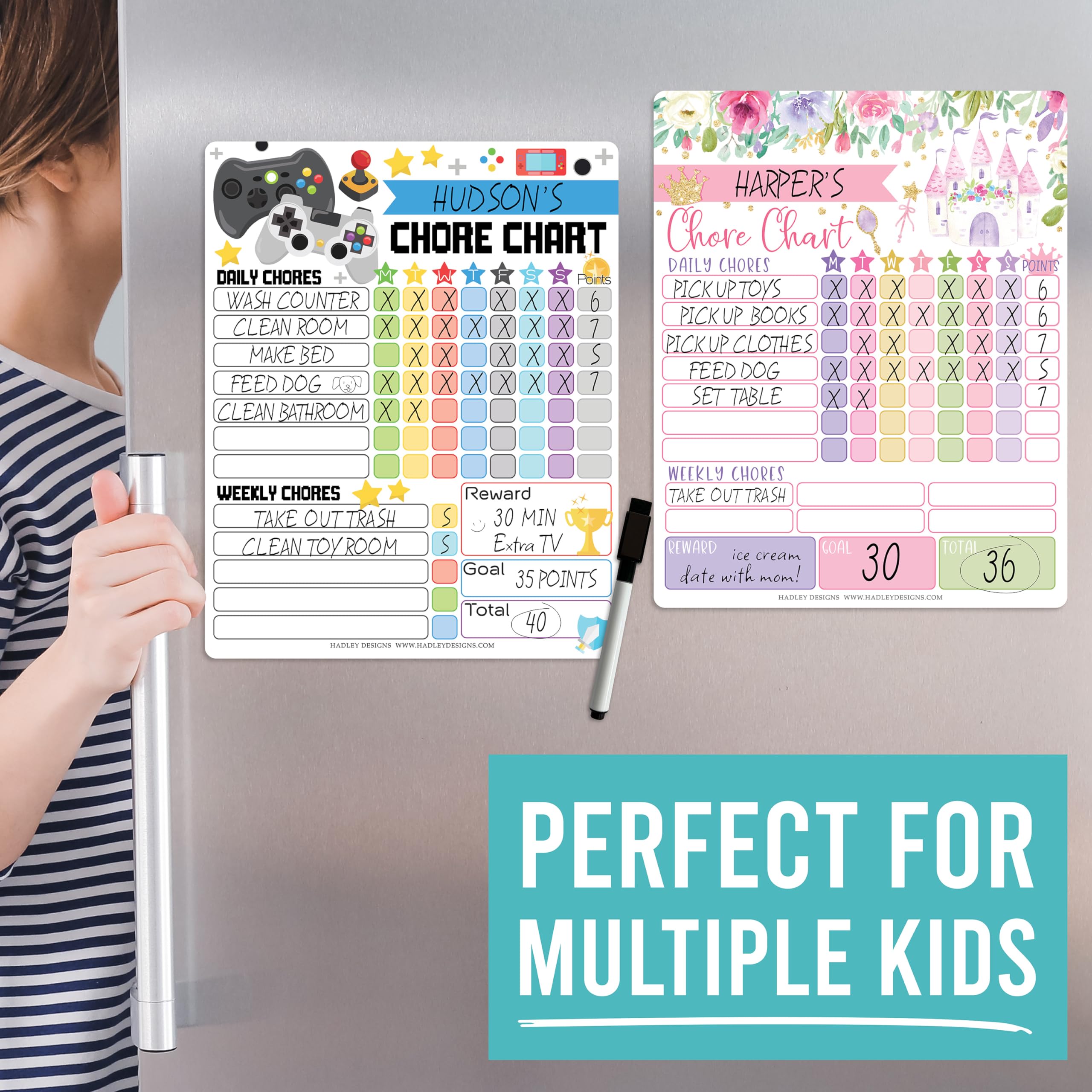 Mua Magnetic Chore Chart for Kids - Behavior Chart for Kids at Home ...