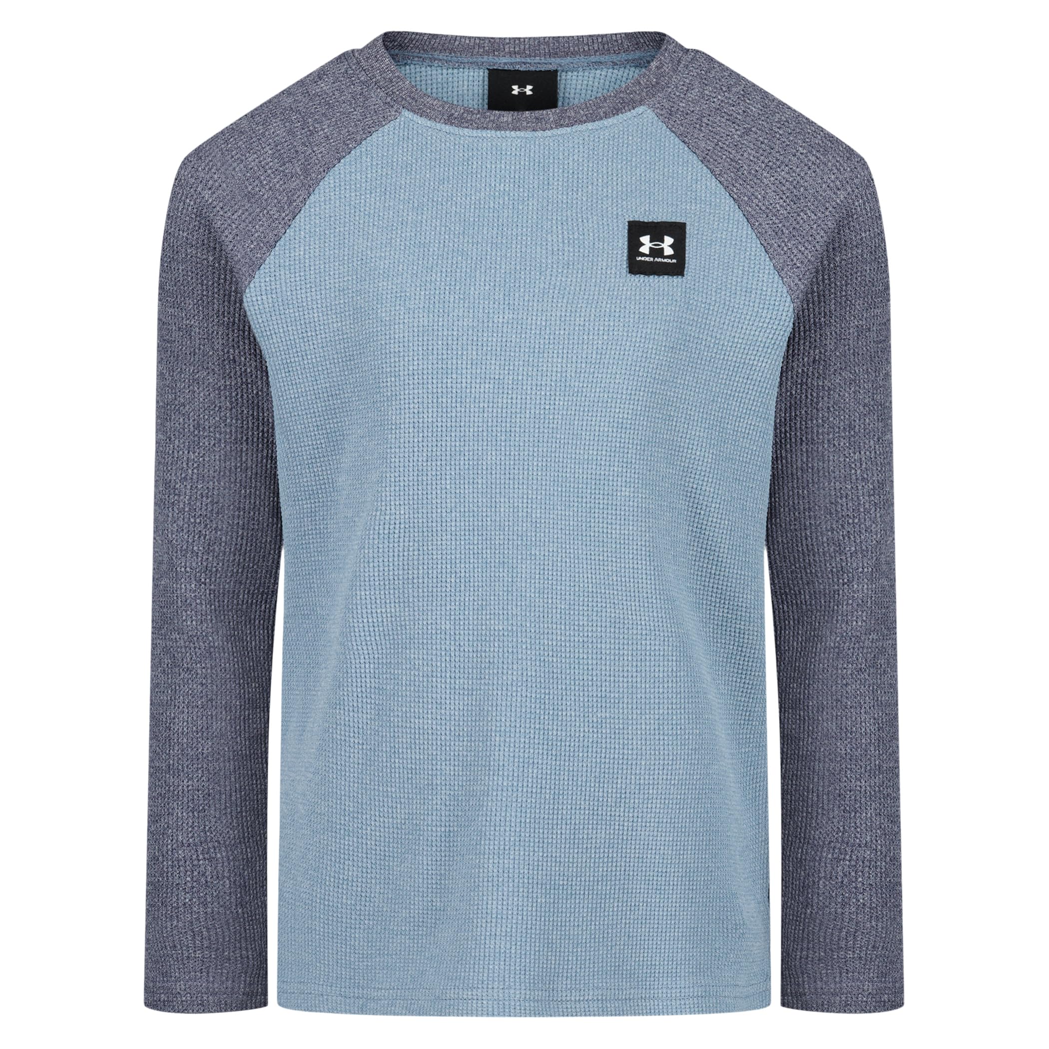 Under Armour UA Thermal Raglan, Blue Smoke Thermal, YS Image