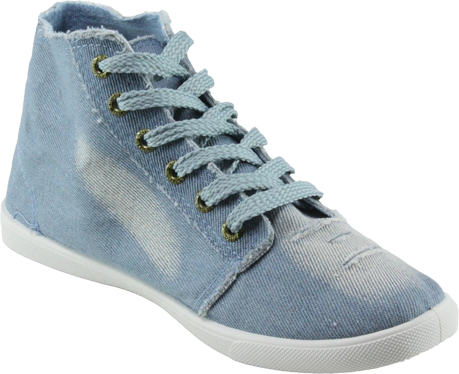 distressed denim fabric