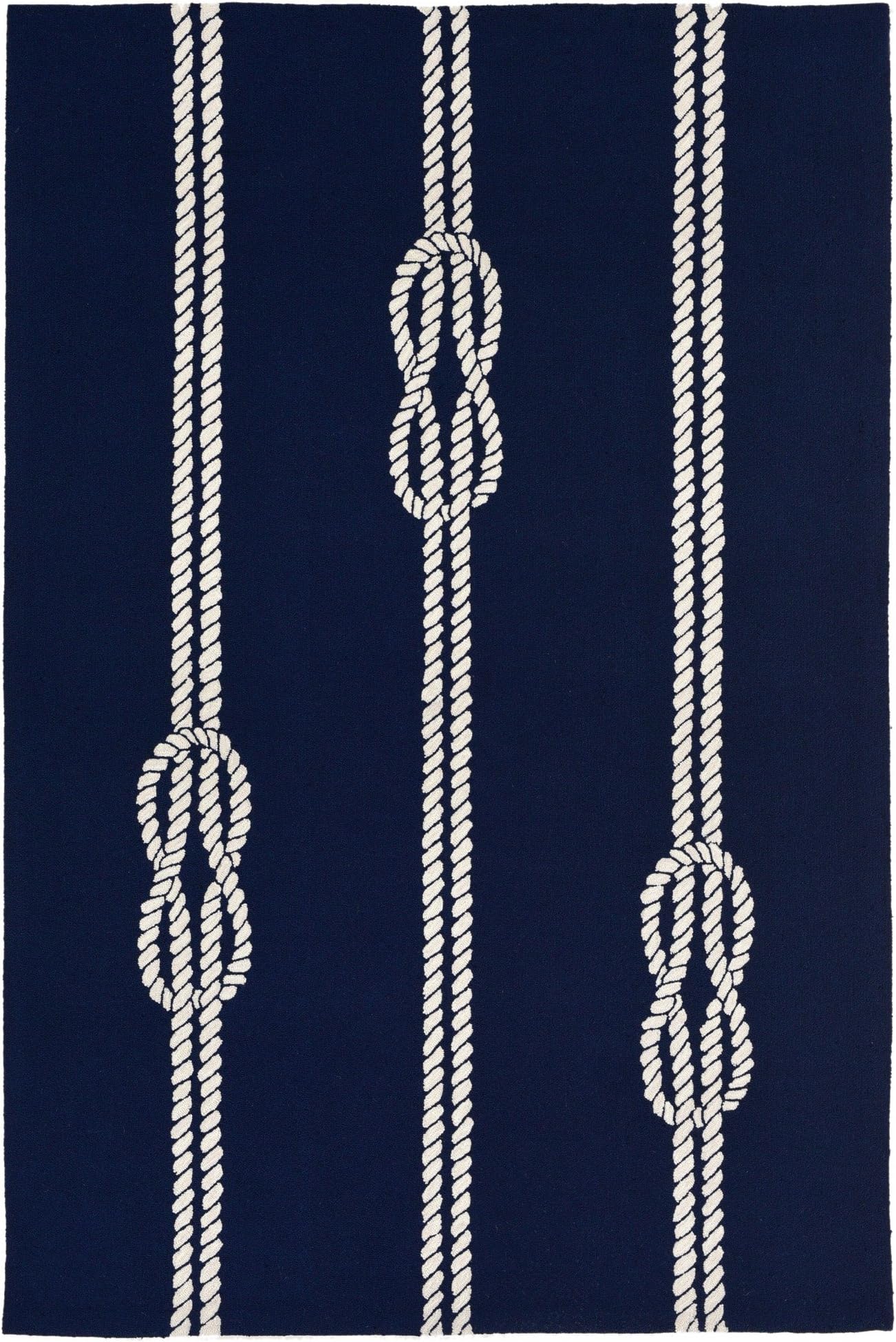 Liora Manne Monaco Sea Twine Rug, Navy, Indoor/Outdoor, 24" x 36"