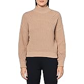 Forever 21 Womens Mock Neck Drop-Sleeve Sweater