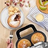 Giles & Posner EK4082G Deep Fill Pie Maker Twin Non-Stick 9cm Pies view 3