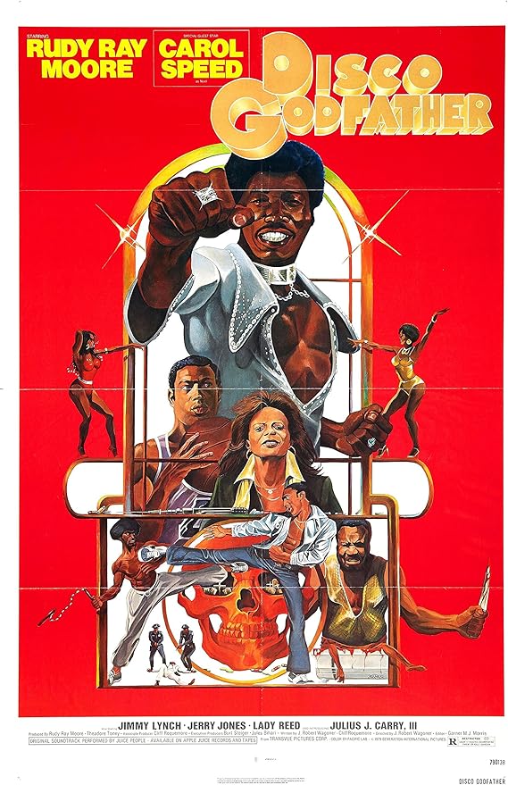 Amazon Com Disco Godfather 1979 Movie Poster Rudy Ray Moore 24x36 Posters Prints