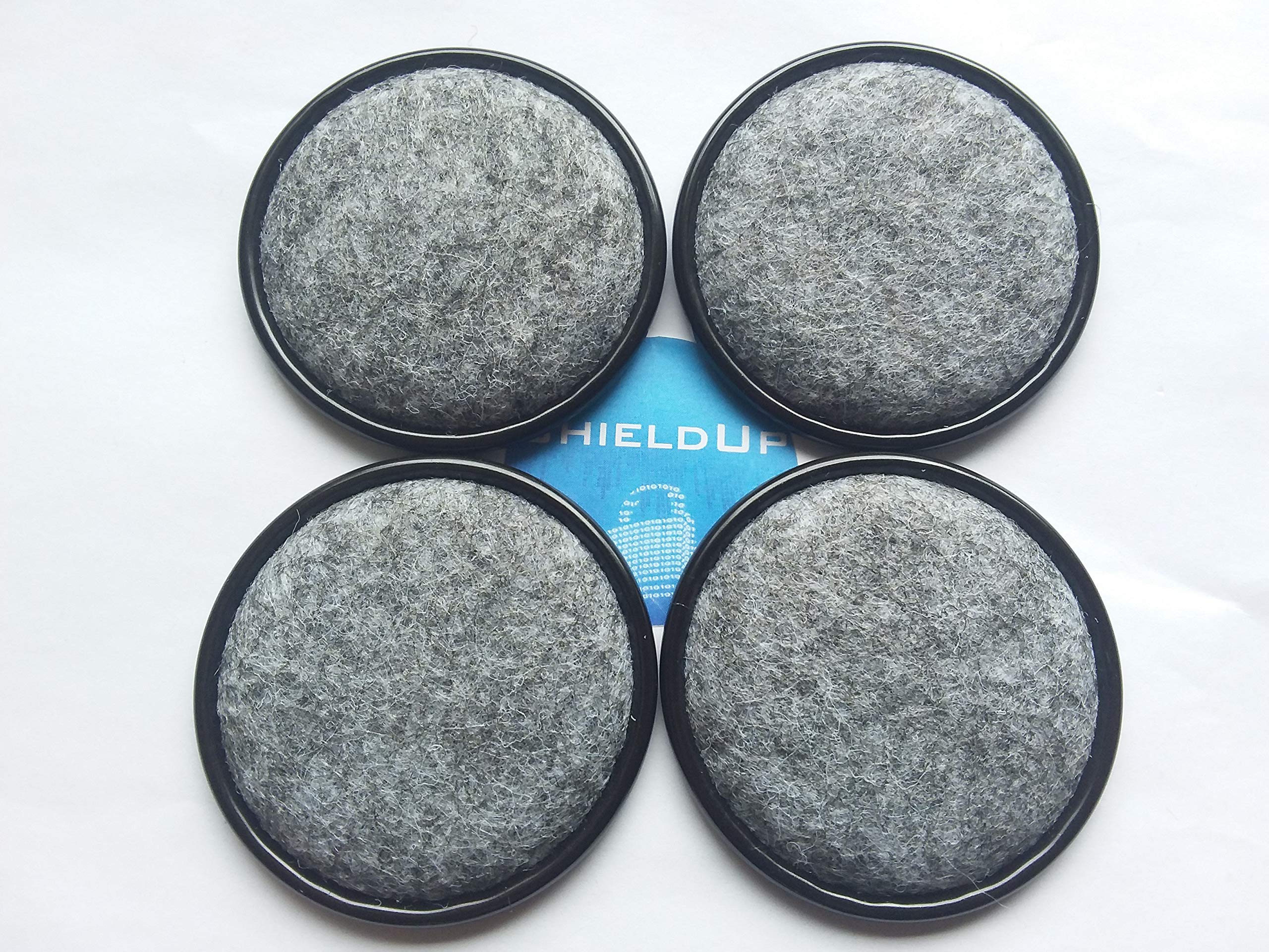 ShieldUp Flooring Castor Cups Brown - Pack Of 4