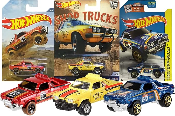 subaru brat hot wheels