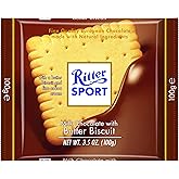 Ritter Sport, Milk Chocolate with Butter Biscuit, 3.5-Ounce Bars (Pack of 11)