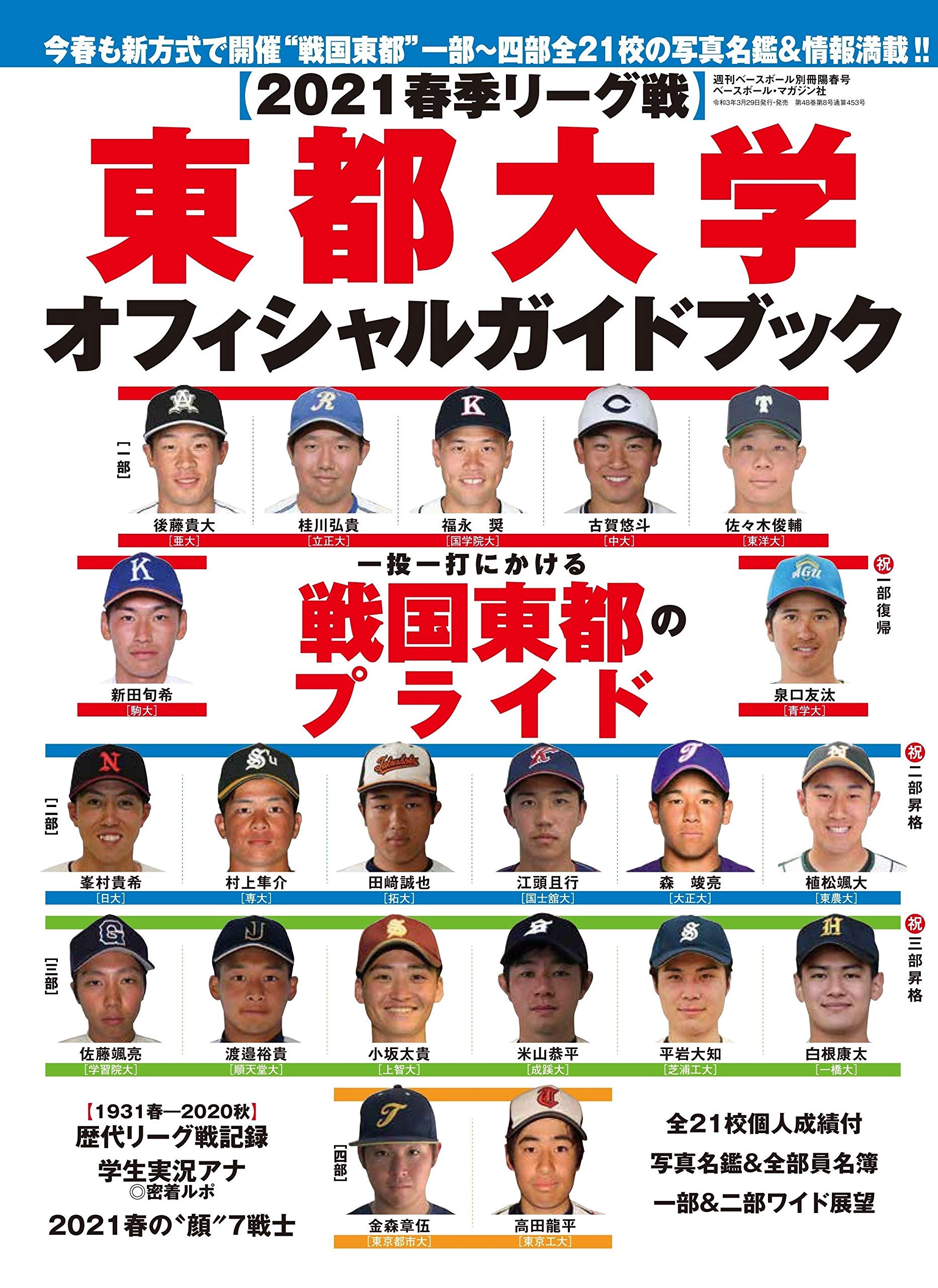 東都大学野球春季リーグ戦 3 29より無料ライブ配信スタート Univas ユニバス