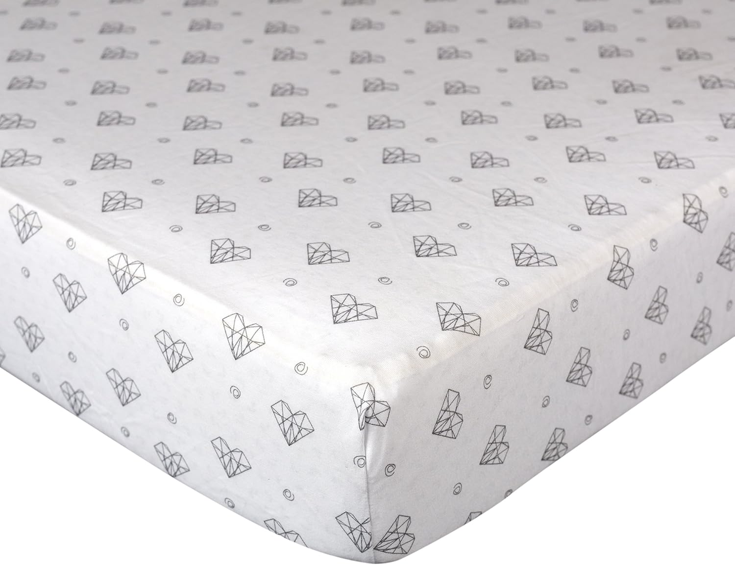 living textiles cradle fitted sheet