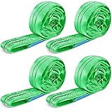 Fabbay 4 Pcs Rigging Lifting Straps for Hoist