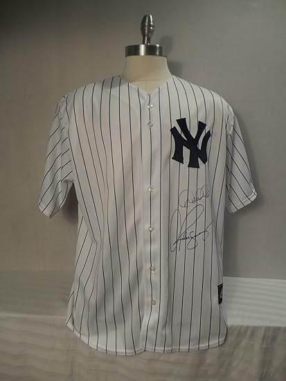 jeter autographed jersey