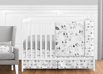sweet jojo mod dinosaur crib bedding