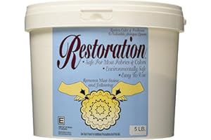 VORAGA 5-LB Pail-Restoration Hypoallergenic Powder To Clean Antique & Delicate Linens Safely.