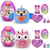 Rainbocorns Wild Heart Surprise 2 Pack by ZURU &ndash; Collectible Plush Toy with Surprises, Mystery Egg for Girls &amp; Boys Ages 3+