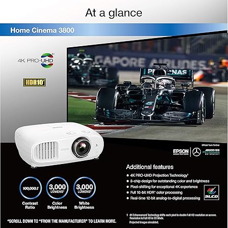 epson 3800 projector