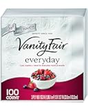 Vanity Fair Everyday Napkins, 100 Count Paper Napkins