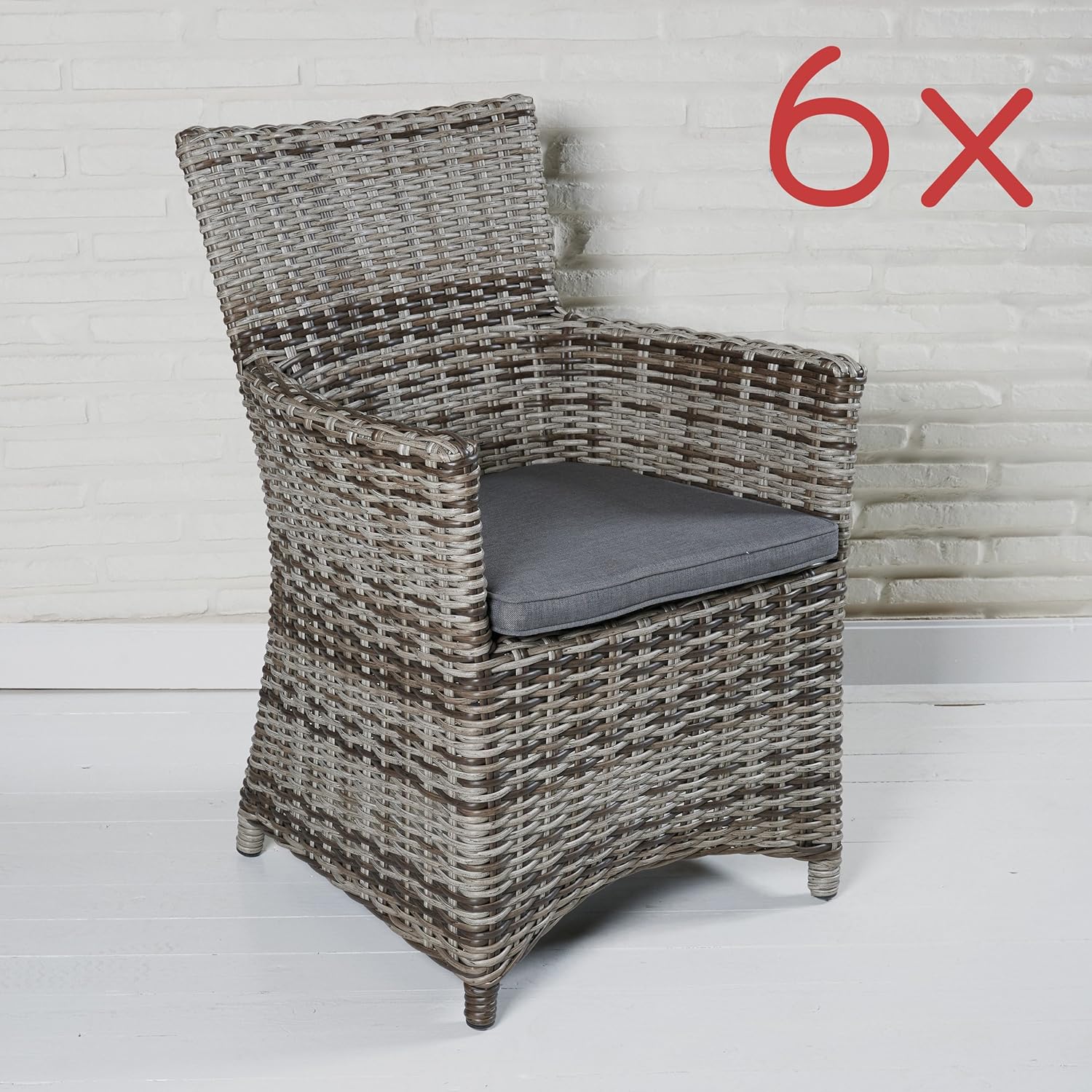 Gartenmöbel Set Gartenstühle Stuhl Stühle Poly Rattan ...
