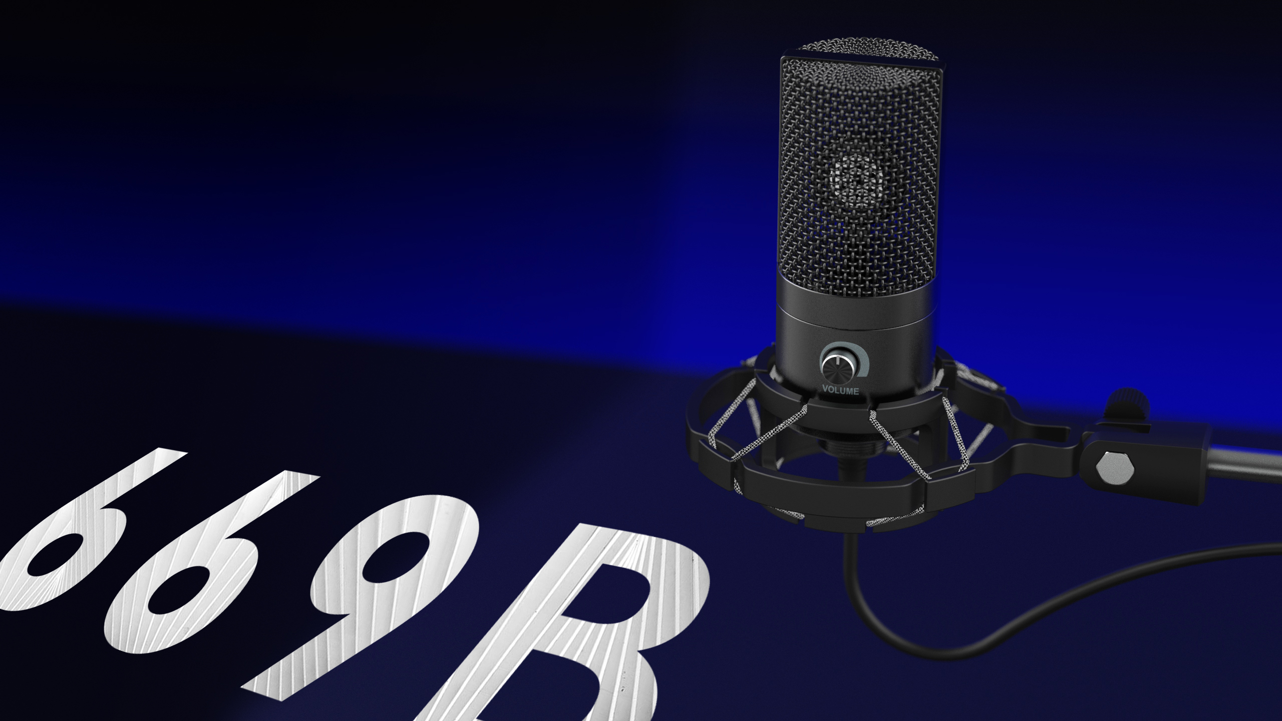 6 Microphone+Condenser+Recording+Streaming+669B