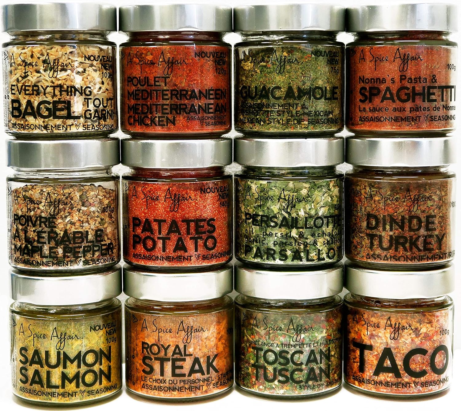 The Pro Kit 12Pack Spice Set A Spice Affair. Amazon.ca Grocery