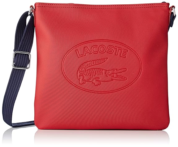 Lacoste Damen Nf2420wm Umhängetasche, schwarz 2.5x25x26 centimeters