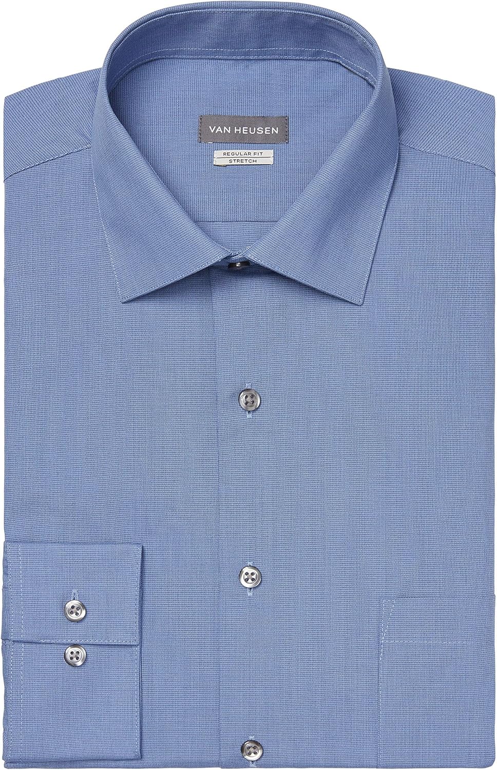 Van Heusen Men's Wrinkle Free Dress Shirt Amazon.co.uk Clothing