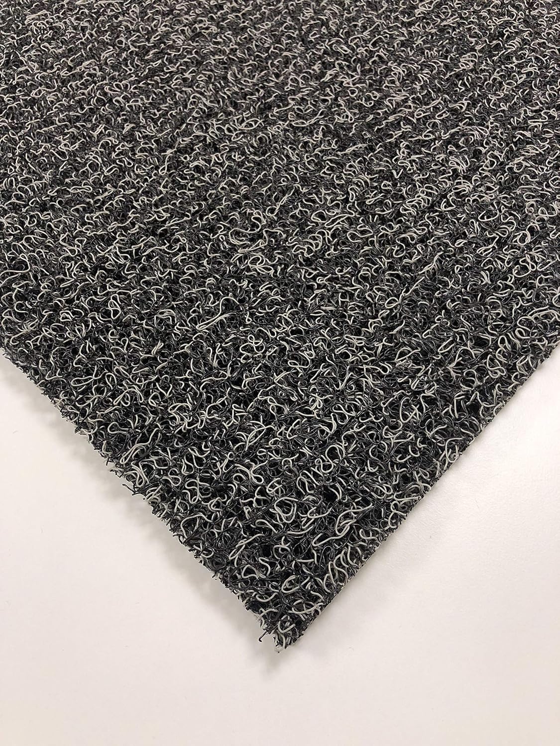 Nicoman Door Mat|Easy-Clean & Dirt-Trapper Barrier Doormat|Non-Shedding & Jet-Washable Outdoor Spaghetti Doormats|A Practical Alternative To Coir Door Mats (60x90cm,Black & Grey) - Image 3