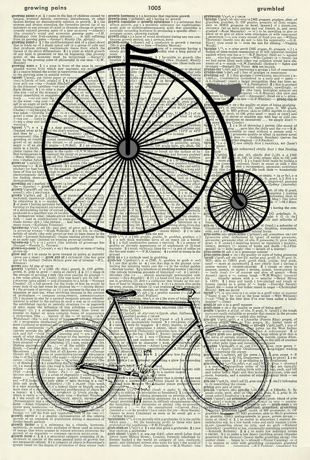 Amazon.com: VINTAGE BIKES ART PRINT - VINTAGE ART PRINT - Transport Art